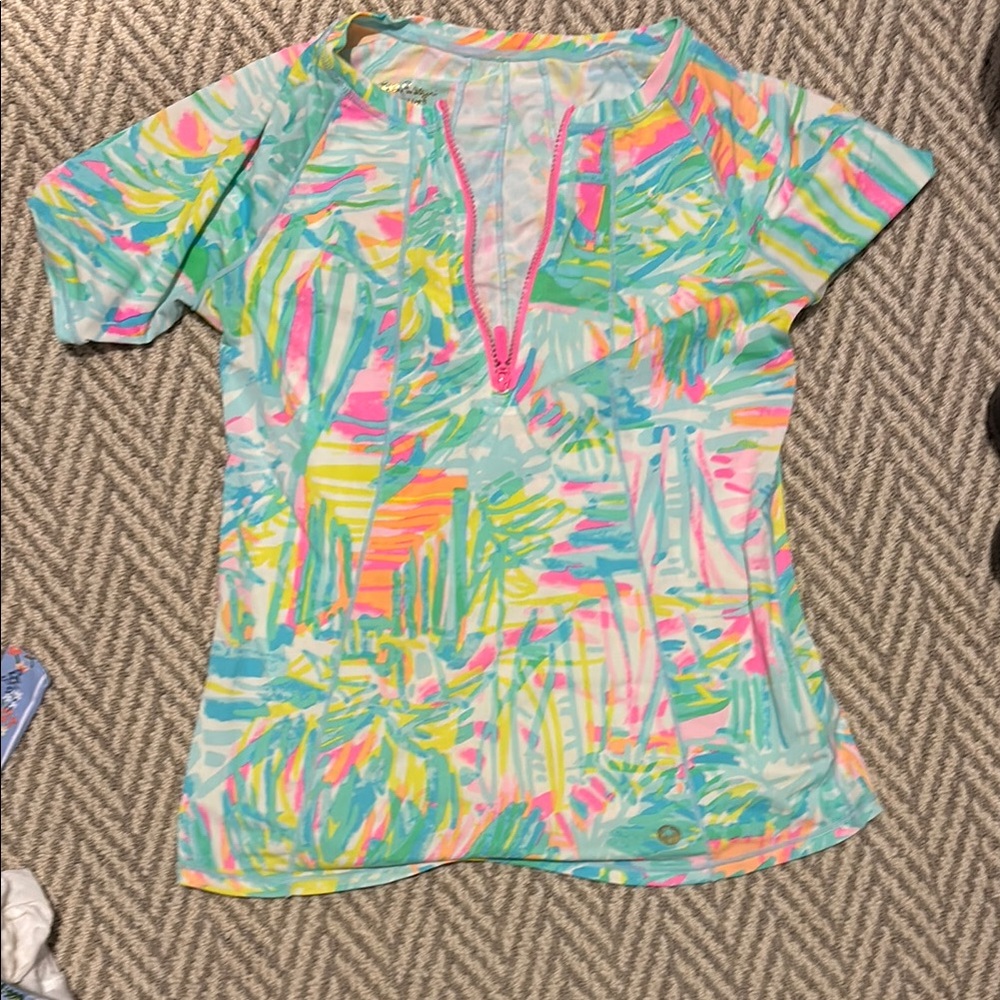 Lilly Pulitzer Multicolor Swim Top